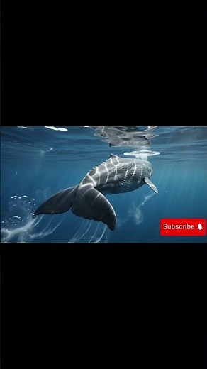 The Terrifying Way Whales Sleep in the Ocean... 🤫🐋 #oceanlife #oceancreatures
