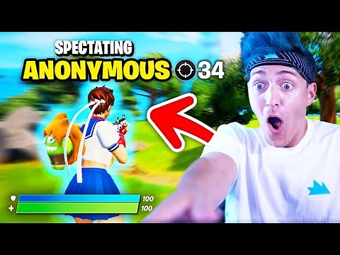 I SPECTATED SOLOS AND SAW THE BEST PLAYER IN FORTNITE!!