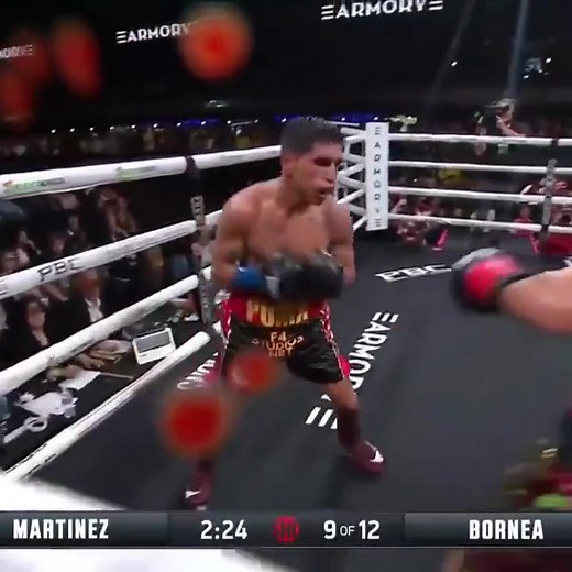 Sheesh Jade Bornea’s Ear exploded at the Fights tonight at the @armorymn Via @premierboxing #Boxing #armorymn