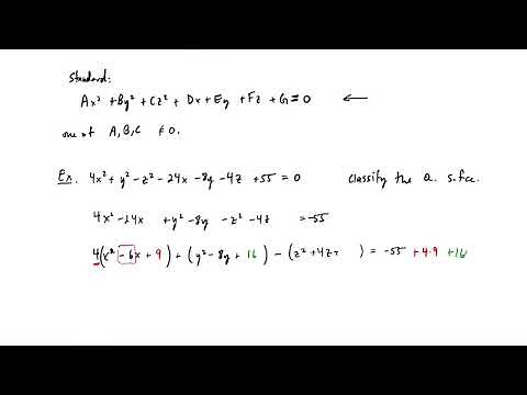 Classifying Quadric Surfaces