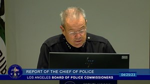LAPD Chief Moore talked about current city-wide crime trends at the latest Police Commission meeting. To view all crime stats click the link below: https://www.lapdonline.org/office-of-the-chief-of-police/office-of-special-operations/detective-bureau/crime-mapping-and-compstat/ | LAPD Headquarters