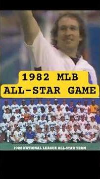 NL Starting Lineup - 1982 #MLB All-Star Game #Baseball