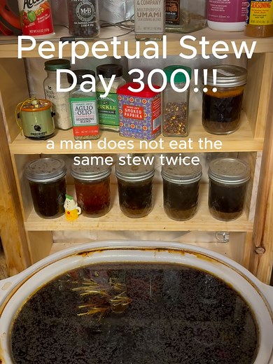 Perpetual Stew: 300 Days & 300 Cloves of Garlic!