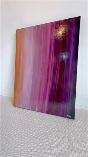 Quadro abstrato Bello degrade #artebrasileira #quadrosabstratos #telasabstratas #pinturaemtela #arte