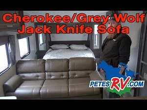 Pete's RV Quick Tips | Cherokee/Grey Wolf Jack Knife Sofa