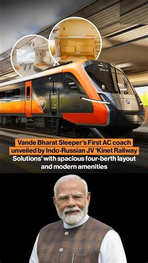 Vande Bharat Sleeper Train New AC Coach | Future of Indian Railways 🚄