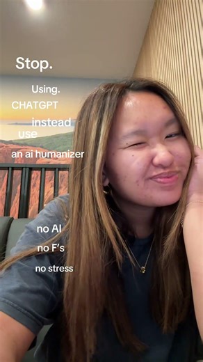 The video says it all.. start using an AI humanizer that will humanize your work 💖 #college