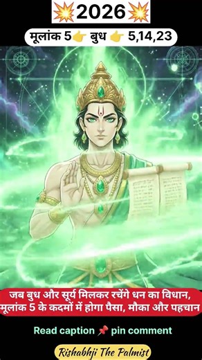 Mulank 5 2026 Prediction | मूलांक 5 का भविष्य 2026 | Number 5 Numerology Business Money Career