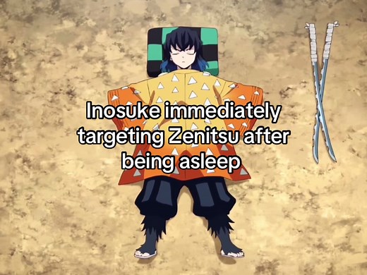 Cute and Funny Moments with Inosuke and Zenitsu | Demon Slayer