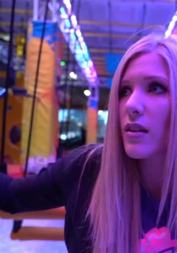 Preston & Brianna S02:E12 - Last to Leave the Trampoline Park! (24 Hour Challenge) / Overnight Survival Challenge in Preston's Warehouse! (24 Hours)