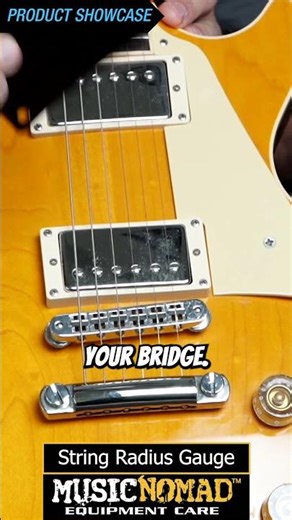 Best Guitar String Radius Gauge | MusicNomad