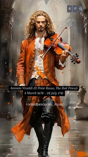 Antonio Vivaldi: El Cura Rojo y sus Cuatro Estaciones