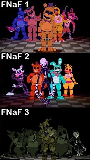 FNaF GAME INTRO’s - FNaF 1 VS FNaF 2 VS FNaF 3