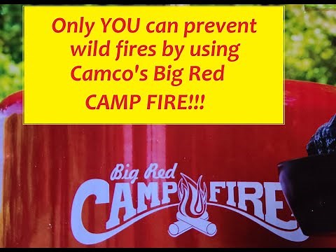 Camco Portable Camp Fires - Big Red and Little Red