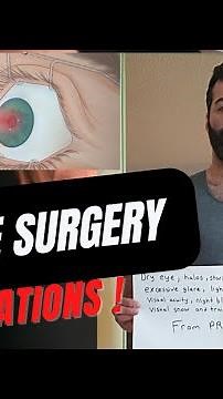 [USA] - PRK eye surgery visual complications