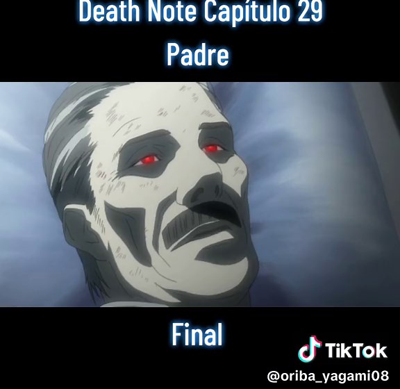 Muerte de Soichiro Yagami en Death Note Capítulo 29