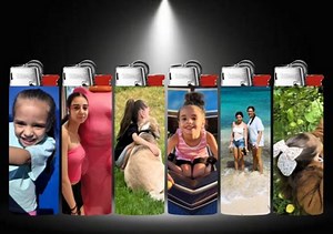 Custom Photos Bic Lighter Sets - Etsy