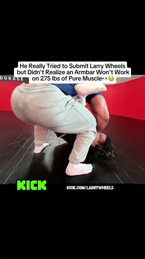 Larry Wheels Lifts Him Like a TOY to Escape Armbar! 🤯