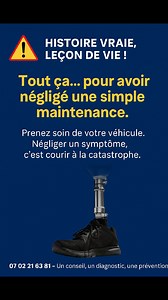 Ta vie vaut plus qu’un coup de volant négligé. Ne laisse pas l’imprudence te voler un membre ou ta famille. ExpertAuto.ci leader en conseil et en maintenance automobile 🧑‍🔧 | ExpertAuto.ci