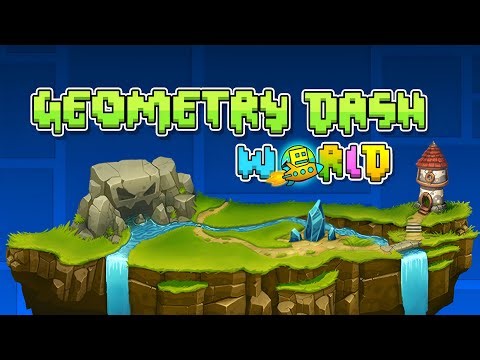 Geometry Dash World (by RobTop Games) IOS Gameplay Video (HD)