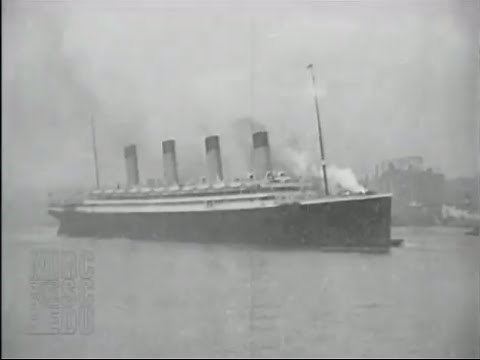 RMS Olympic Arrives in NY