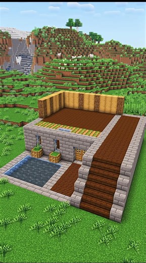 Easy minecraft haus tutorial #minecraft #viral