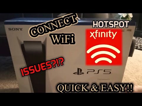 How to connect XFINITY wifi to PS5 - quick and easy!!