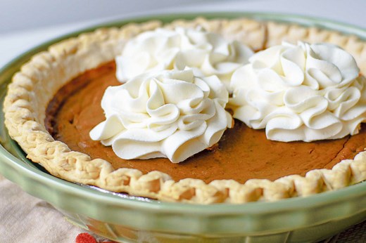 molasses pumpkin pie - Major Hoff Takes A Wife