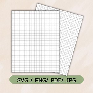 Dot Grid Paper Printable, Dot Grid Notebook, Dot Grid Planner, Dot Grid Journal, Dot Grid Png, Print at Home, Dot Grid Svg, Dot Grid Pdf - Etsy