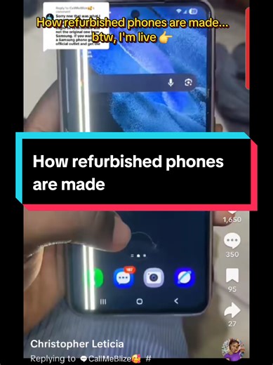 How Refurbished Phones Are Made and Identified