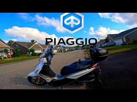 MotoVlog: Piaggio (Vespa) BV350 Scooter First Ride #scooter