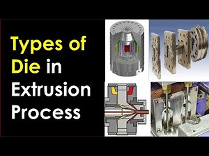 Types of Dies Used in Plastic Extrusion | Plastic Extrusion Die Explained in Simple Way