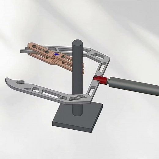 Lock 3D Mechanism Animation Video 3D Designers #autocad3d #3danimation #machine #engineering #shorts