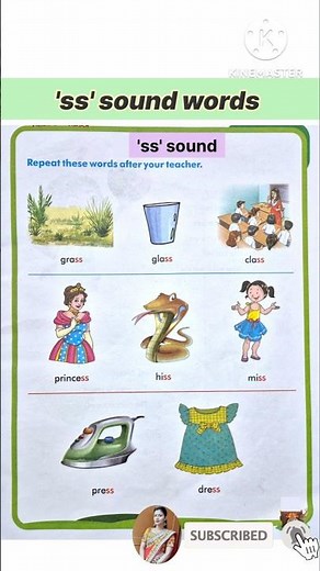 ss sound words | ss family words | The Long ss Sound | ss blend words | Phonics Song