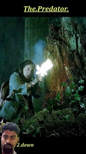 The predator hollywood movie best scene moment #hollywoodhungamaexplainer