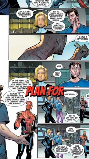 The Nicest Thing Spider-Man And The Hulk Did For Each Other #spiderman #hulk #marvel #comic | No Cap Comics