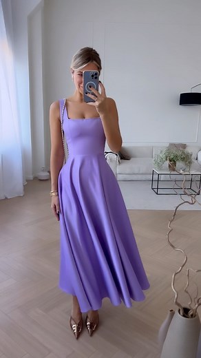 POST MERIDIEM on Instagram: "Coming soon 💜 Satin midi dress 💜"