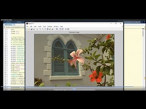 Low Cost Edge Sensing for High Quality Demosaicking using Matlab
