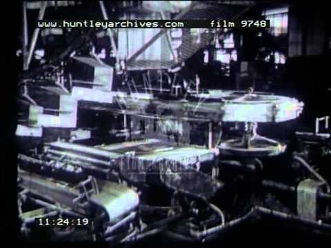 Various factories in the 1950's - Film 9748