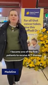 ✨YOU✨ made this possible. Thinking about where your generous donations have gone this Daffodil Day? We've put every dollar to work. ✨YOU✨ have helped fund a world-first clinical trial at the University of Sydney funded by Cancer Council NSW, led by Professor Gottlieb and his team. This pioneering treatment—Adoptive T-cell Immunotherapy (ACT)—trains lab-grown immune cells to fight deadly fungal infections in vulnerable patients. After a bone marrow transplant to treat leukemia, Madeline developed