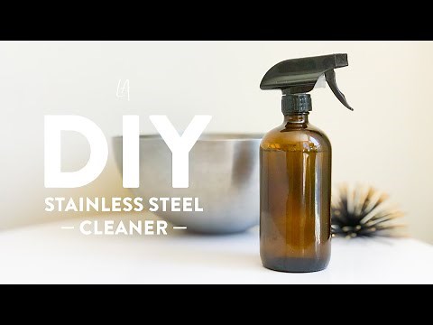 Make your own stainless steel cleaner
