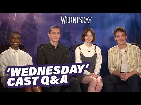 'Wednesday' Cast Shares Their Fave Memories From Filming & What They Got To Keep From Set