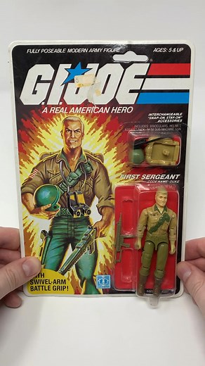 Check out my Duke from GI Joe Series 1.5. Do you guys know where Duke ranks in the GI Joe chain of command? #hasbro #gijoe #duke | Rare Action Figures