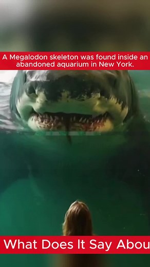 Megalodon Skeleton Discovered in Abandoned New York Aquarium