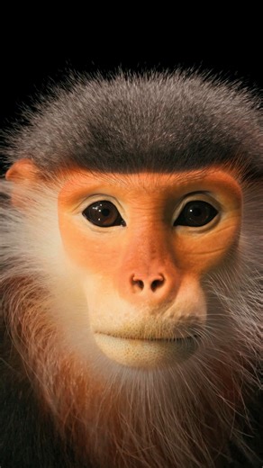 National Geographic Society on Instagram: "Meet Eric, a critically endangered grey-shanked douc langur (Pygathrix cinerea), who is clearly ready for his close-up! #NatGeoExplorer and #PhotoArk founder @JoelSartore documented this unique species at the Endangered Primate Rescue Center (@eprc.vietnam) in Ninh Bình. Photo Ark uses the power of photography to inspire people to delve into the captivating lives of wildlife, revealing their remarkable behaviors and exploring solutions to safeguard them