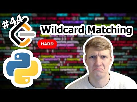 Wildcard Matching Python Solution - LeetCode #44