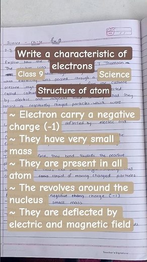 Arya |class 9 | science chapter 4 structure of atom | important | 👏💯✒️📚✨