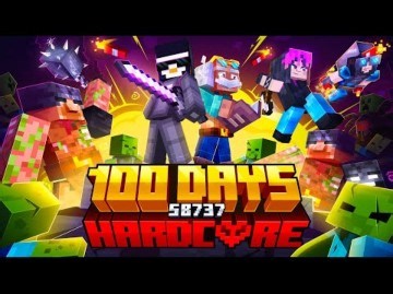 [免费下载]SB737 硬核 100 天-我的世界地图市场包免费下载-Minecraft Marketplace SB737 100 Days Hardcore