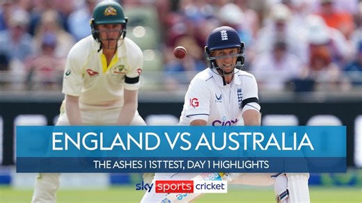 The Ashes: England vs Australia | 1st Test day 1, full highlights