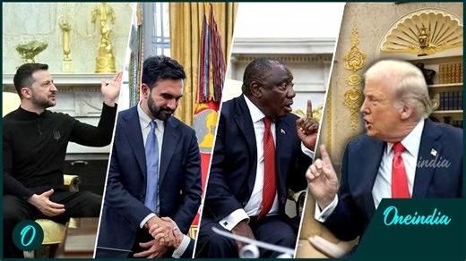 Trump’s craziest 2025 Oval Office moments – Trump vs Zelensky, Ramaphosa, NYC mayor & golden throne